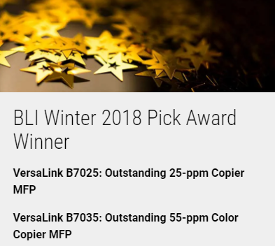 BLI Winter 2018 Pick Award Winner